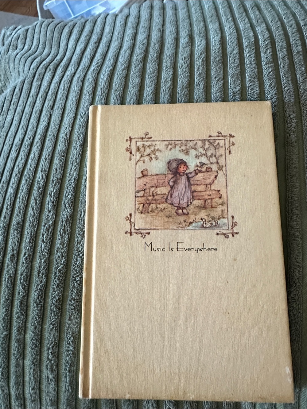 Music Is Everywhere Cream Hardcover with Illustrated Cover
